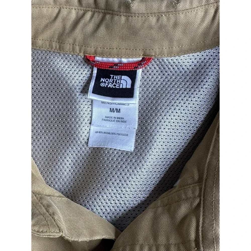 The North Face Syncline Shirt Roll Up Long Sleeve Button Up Mens Size Medium